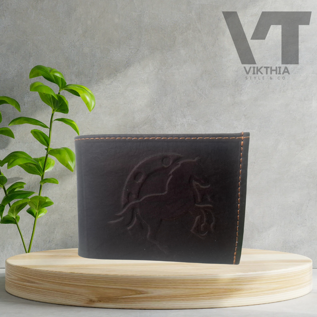 Billetera Estampado Caballo-Herradura